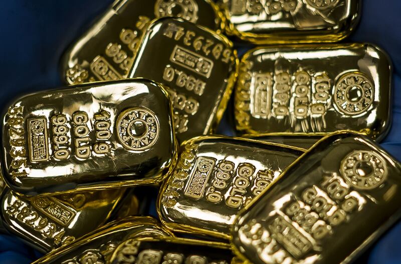 Traditionally seen as a hedge against inflation and economic turmoil, gold prices have fallen 20 per cent this year amid a surge in the US dollar. Bloomberg