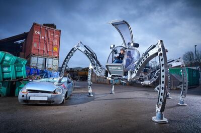 Mantis - Largest Rideable Hexapod
Guinness World Records 2020
Photo Credit: Paul Michael Hughes/Guinness World Records