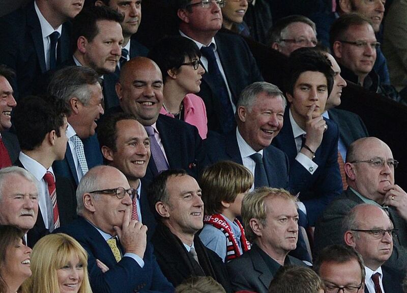 Alex Ferguson, Moyes' predecessor and United's most celebrated manager, was seen inside Old Trafford to watch Giggs, his protege, at the touchline for the first time. Peter Powell / EPA