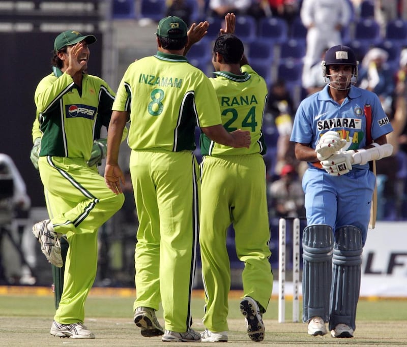 The last time India and Pakistan against each other in the UAE was in 2006, but there have been many a thriller played before that over the decades. AFP