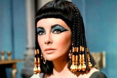 Elizabeth Taylor played the Egyptian queen in 1963's 'Cleopatra'. IMDb