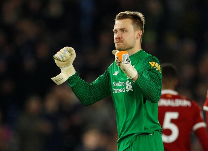 Soccer Football - Premier League - Brighton & Hove Albion vs Liverpool - The American Express Community Stadium, Brighton, Britain - December 2, 2017   Liverpool's Simon Mignolet celebrates after the match             Action Images via Reuters/John Sibley    EDITORIAL USE ONLY. No use with unauthorized audio, video, data, fixture lists, club/league logos or "live" services. Online in-match use limited to 75 images, no video emulation. No use in betting, games or single club/league/player publications. Please contact your account representative for further details.