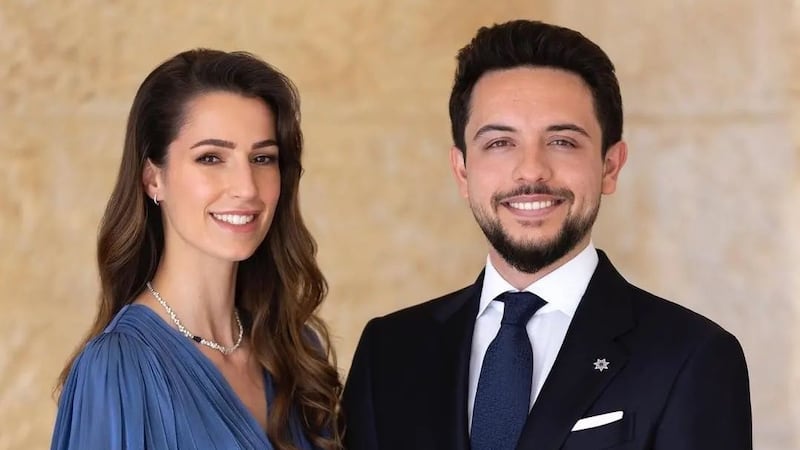 Rajwa Al Saif and Crown Prince Hussein will wed at Zahran Palace. Photo: alhusseinjo / instagram