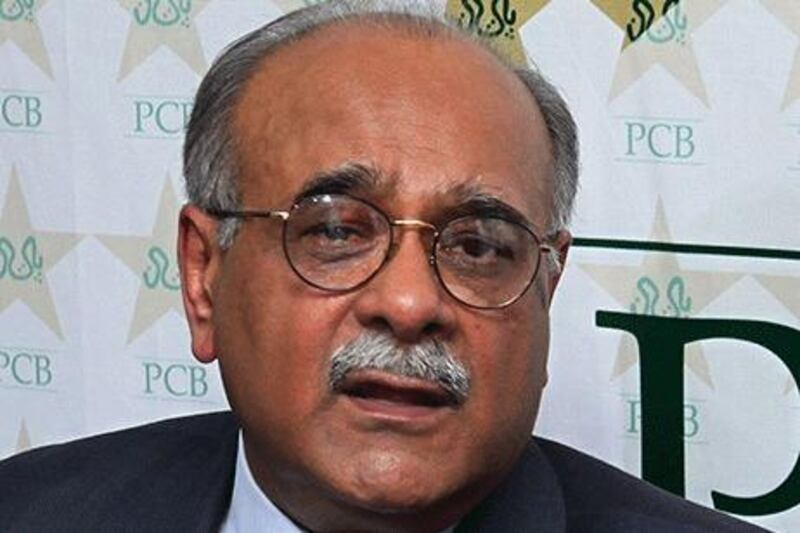 Pakistan Cricket Board's Najam Sethi is gung-ho about the impact the Pakistan Super League will have on the sport's landscape and the country. Arif Ali / AFP