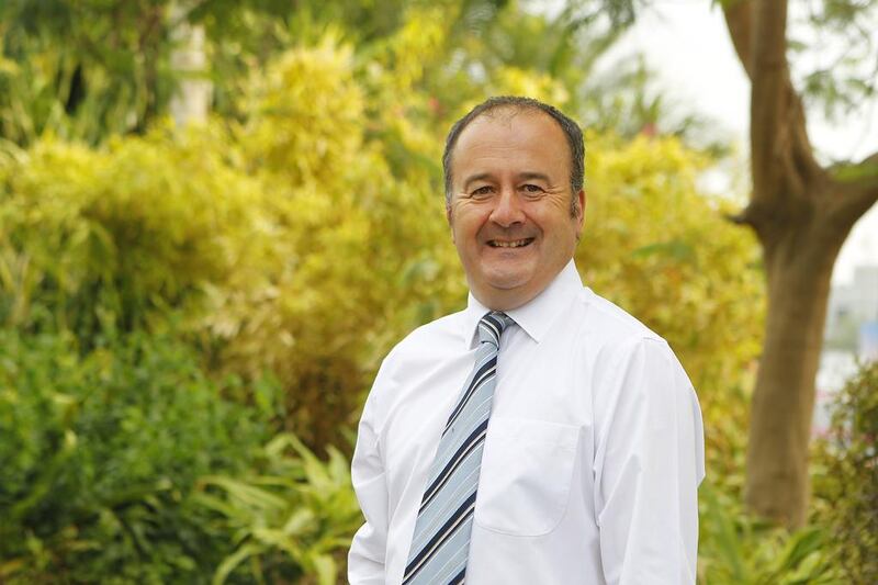 Darren Lyons is an independent financial adviser who moved to the UAE to raise a family. Jeffrey E Biteng / The National