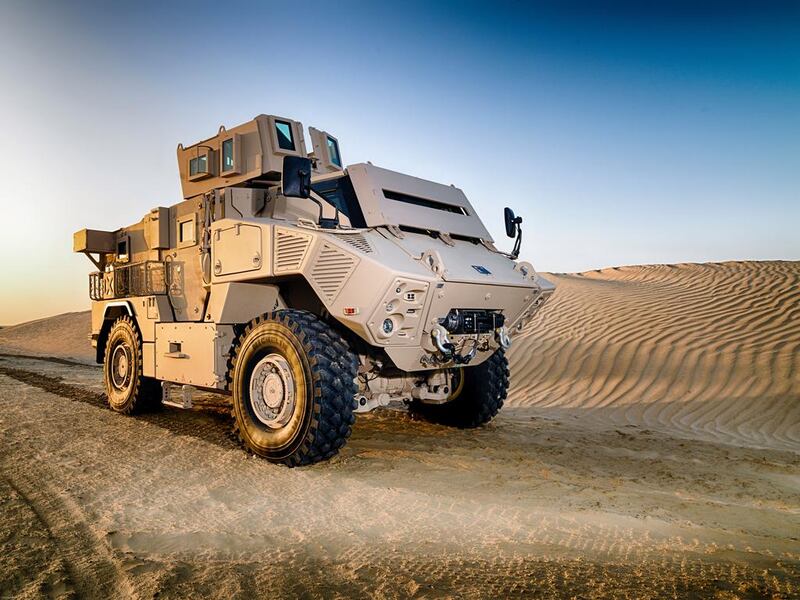 Nimr has been contracted to supply 1,500 Jais 4x4 vehicles to the UAE Armed Forces, among other models. Courtesy Nimr Automotive