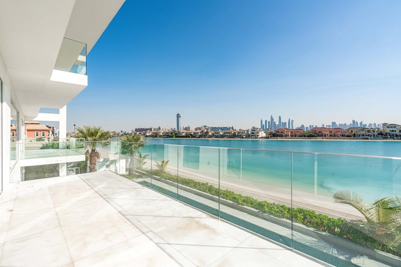Balconies aplenty allow for maximum viewing of the Dubai skyline