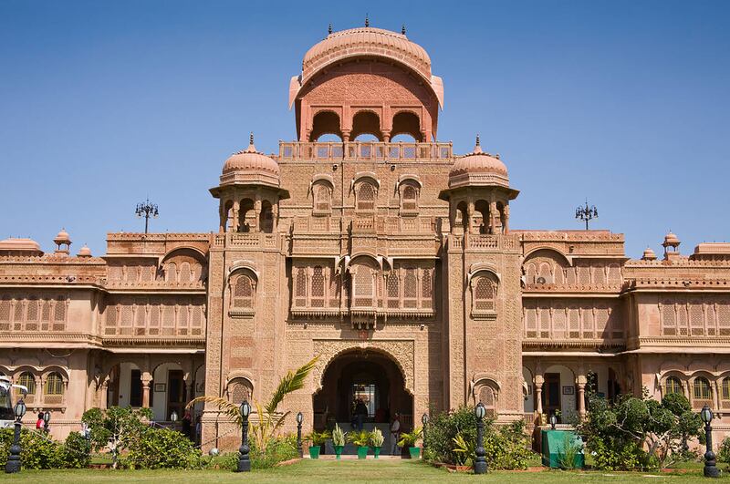 Rajyashree Kumari of Bikaner is also the owner of the opulent heritage hotel, Lalgarh Mahal, which hosts the Sri Sardul Museum. Getty Images