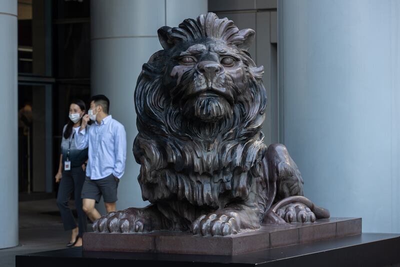 HSBC headquarters in Hong Kong, China. EPA