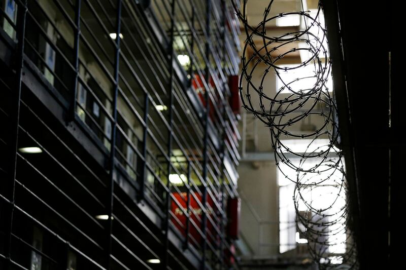 Two deaths in a Texas prison have led to a nationwide prison lockdown. AP