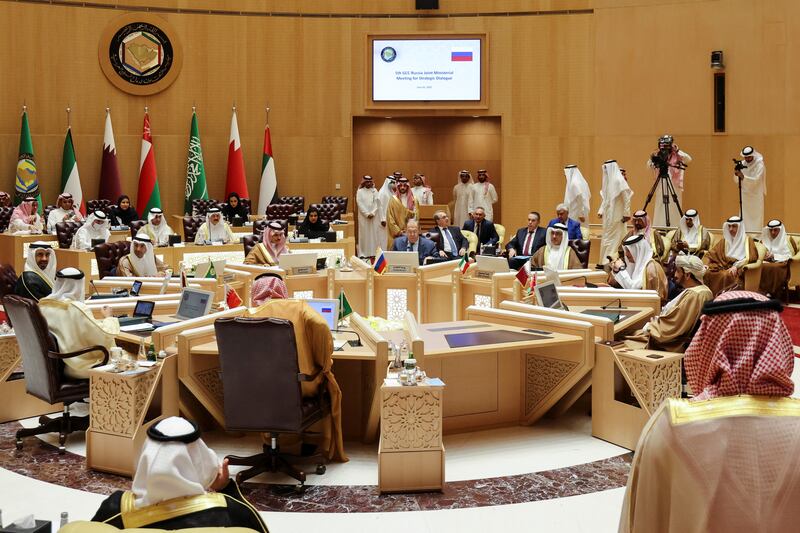 The 158th ministerial meeting of the Gulf Cooperation Council will take place on Monday. Reuters