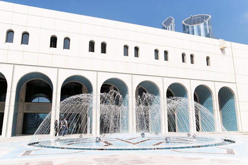 Abu Dhabi's Cultural Foundation is an architectural highlight of Abu Dhabi.  Reem Mohammed / The National