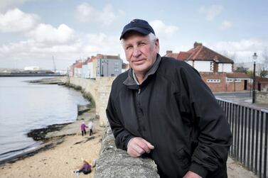 Former fisherman Derek Harrison on Hartlepool's Headland. Stuart Boulton for The National 