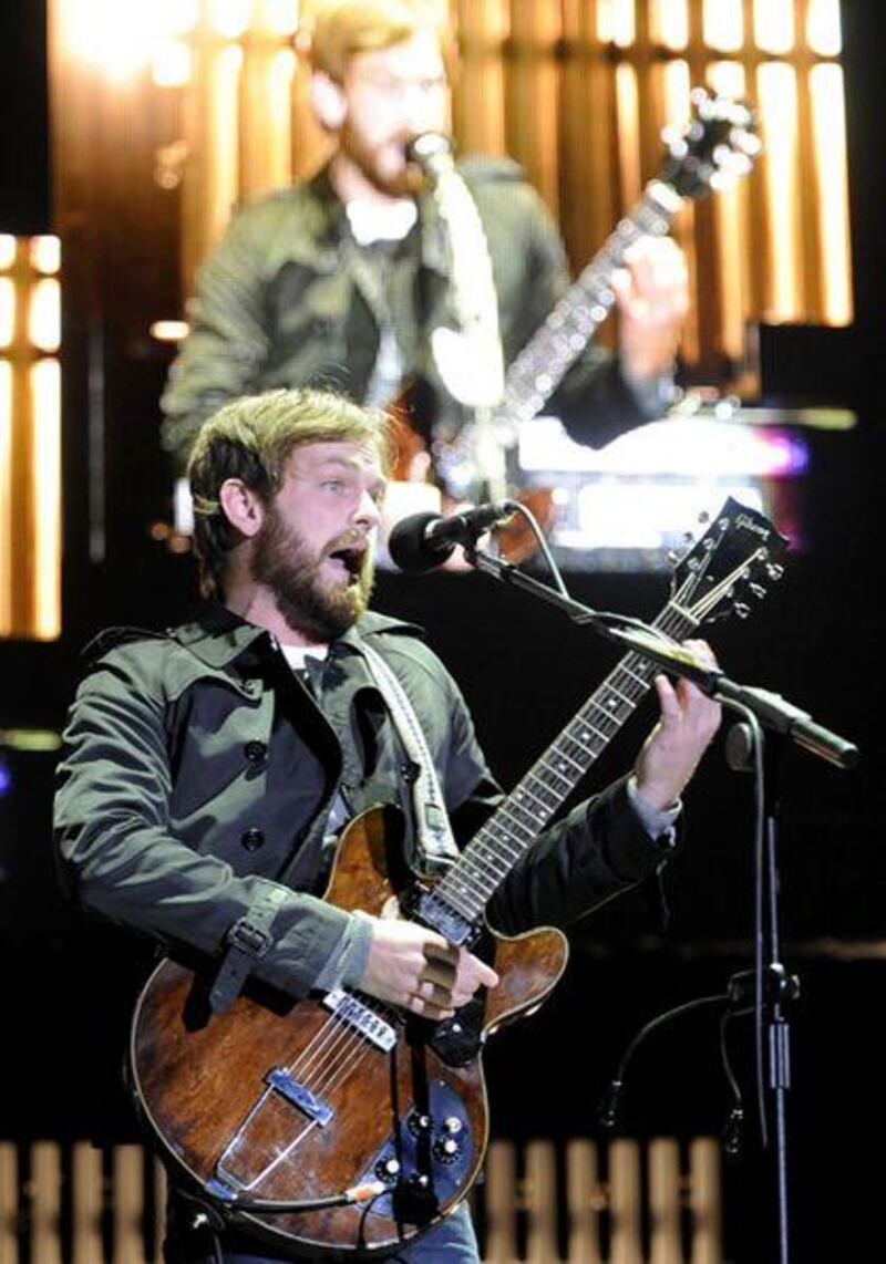 The Kings of Leon frontman Caleb Followill performs at the Hurricane Festival in Scheessel, Germany, in June.