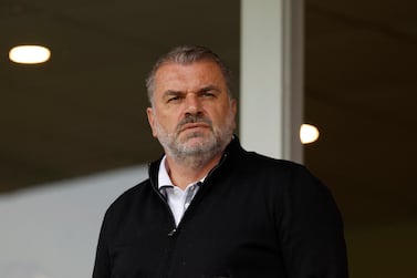 Cricket - Ashes - Second Test - England v Australia - Lords, London, Britain - June 30, 2023 Tottenham Hotspur manager Ange Postecoglou is pictured in the stands Action Images via Reuters / Peter Cziborra