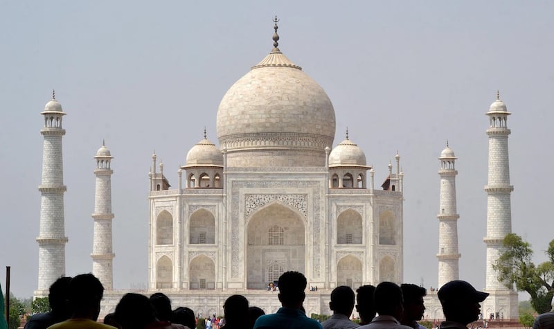 epa06880345 (FILE) - A general view of the India's iconic Taj Mahal in Agra, India, 02 May 2018 (reissued 11 July). India's Supreme Court has criticised the government for what it calls a "failure" to protect the Taj Mahal. The court said both the federal and state government had shown "lethargy" in taking steps to tackle the monument's deteriorating condition.  EPA/STR *** Local Caption *** 54303195