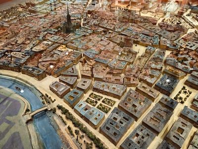 Several models of Vienna recreate the city as it was at various points in history. Photo: Katy Gillett / The National