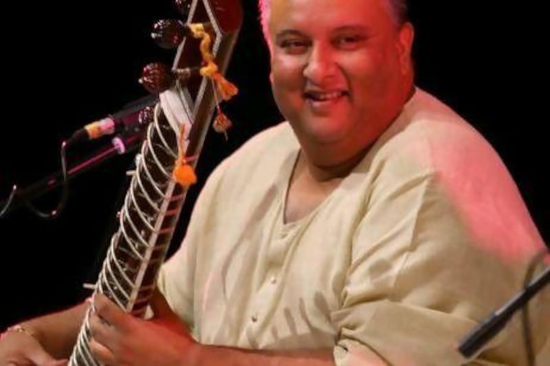 The musician Shujaat Khan will perform at the Cultural Foundation in December. Photo: Saffron Media