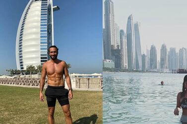 Joe Wicks and Sunny Leone have both been getting some Dubai sunshine this week. Instagram 
