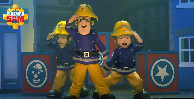Catch the Fireman Sam stage production at Mall of the Emirates on Sunday. Photo: Fireman Sam/YouTube