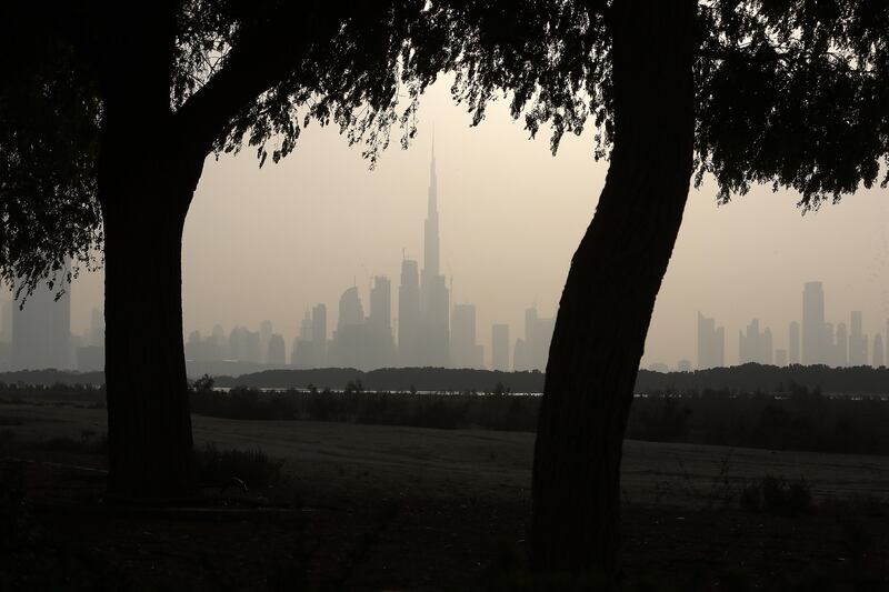 Dusty weather is set to continue across the UAE.  Pawan Singh / The National