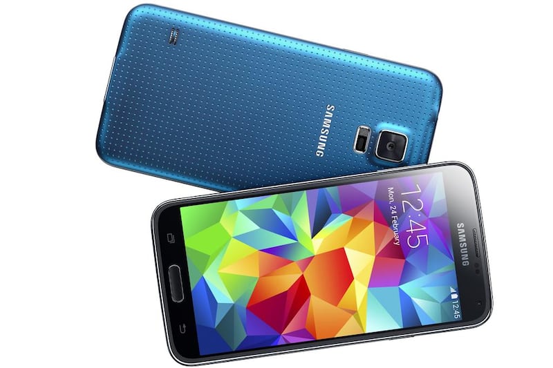 14. Samsung S5 - with 1.0 per cent of the UAE market. Courtesy Samsung