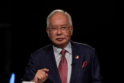 Malaysia's former prime minister Najib Razak. Nurphoto