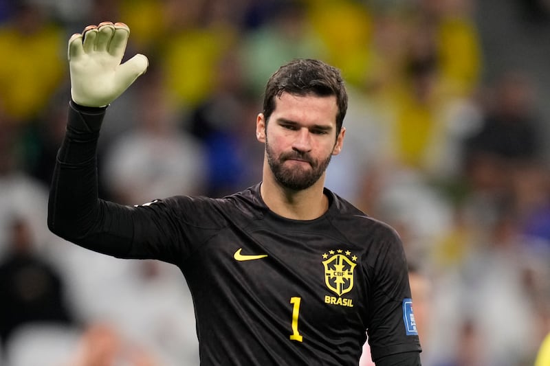 BRAZIL RATINGS: Alisson Becker 6: Didn’t make the heroic saves of the South Korea game, but secure as Croatia started so well. Then quiet until he couldn’t stretch far enough to save Croatia’s equaliser. First two penalties went down the middle past him, the next two to his right. AP