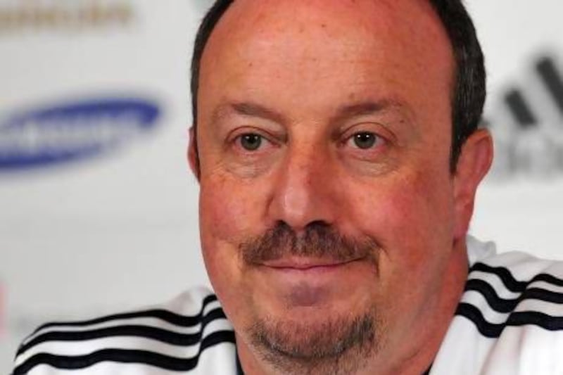 Chelsea's Spanish interim manager Rafael Benitez.