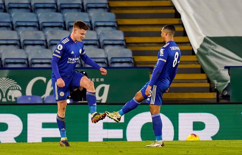 Left midfield: Harvey Barnes (Leicester City) – The winger clinched victory against Southampton in added time to get the goal he deserved for another threatening performance. PA