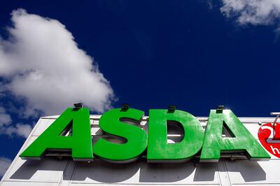 FILE - In this file photo dated Tuesday July 17, 2007, the sign of an Asda store in Wallington, England. Retail giant Walmart has agreed to sell its British chain of supermarkets, Asda, to the investors behind an international group of gas stations and food shops in a deal that values the company at 6.8 billion pounds ($8.8 billion). Brothers Mohsin and Zuber Issa, along with investors TDR Capital will acquire a majority of Asda, while Walmart will retain a minority stake and a seat of the board, the parties said in a joint statement issued Friday. Details of the deal werenâ€™t released. (AP Photo/Tom Hevezi, File)