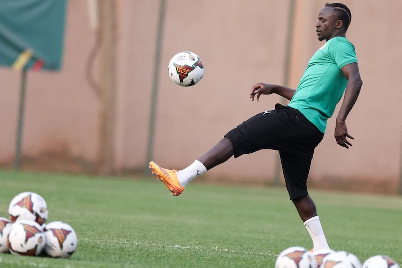 Senegal's forward Sadio Mane controls the ball. AFP