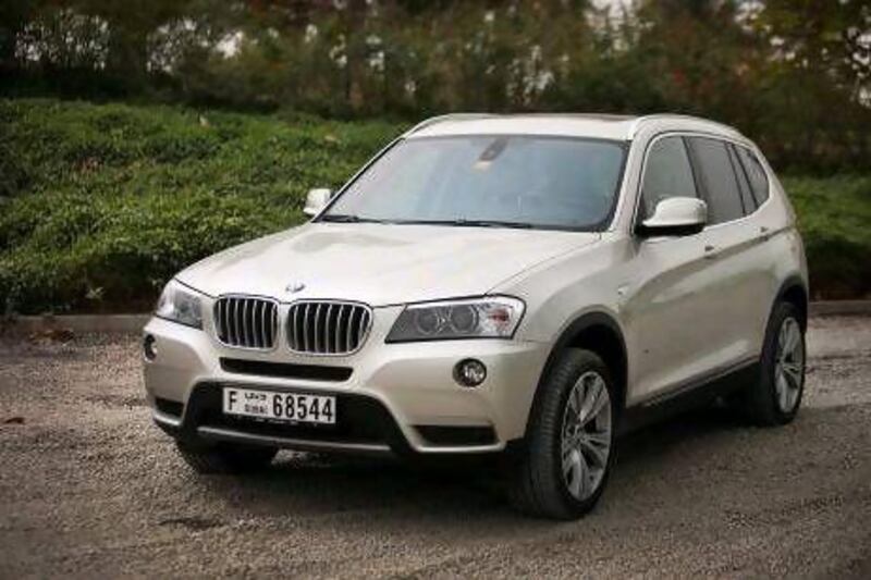 The X3’s 306hp will rocket you like a sports car, when required.  Delores Johnson