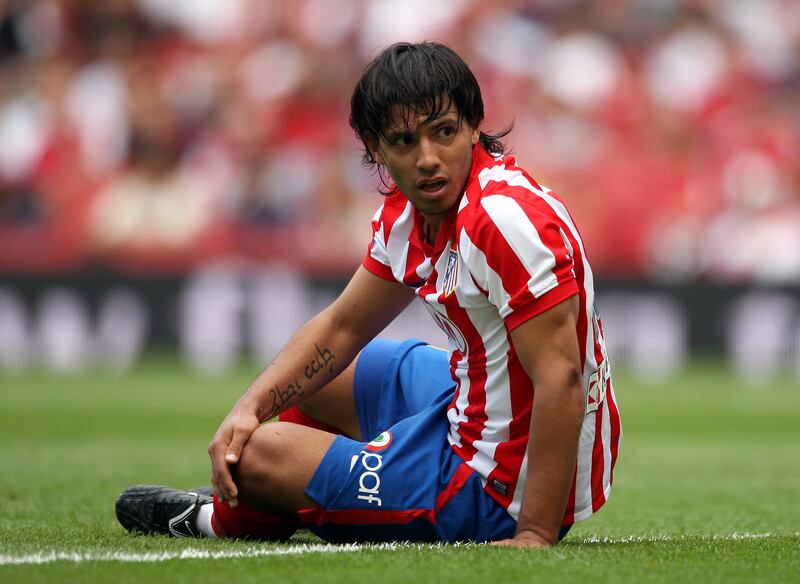 Sergio Aguero scored 102 goals for Atletico between 2006 and 2011, including 74 in La Liga. PA