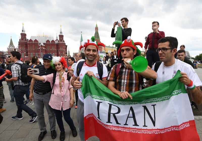 Iran's supporters will fancy their team's chances of making it to the knockout stage. EPA