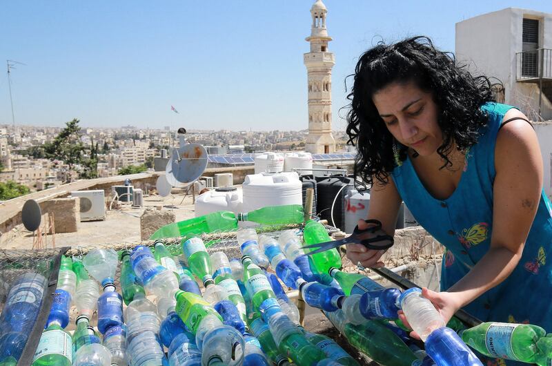 A US citizen of Iraqi origin, Nissan, 35, said she felt frustration and anger on seeing the piles of rubbish on the streets of Amman and in areas of natural beauty.