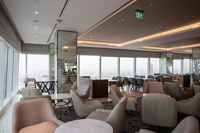 DUBAI, UNITED ARAB EMIRATES. 30 AUGUST 2020. The soon to opened Sofitel at Wafi a first look at the property as it gears up fr it’s soft opening. (Photo: Antonie Robertson/The National) Journalist: Farah Andrews. Section: National.