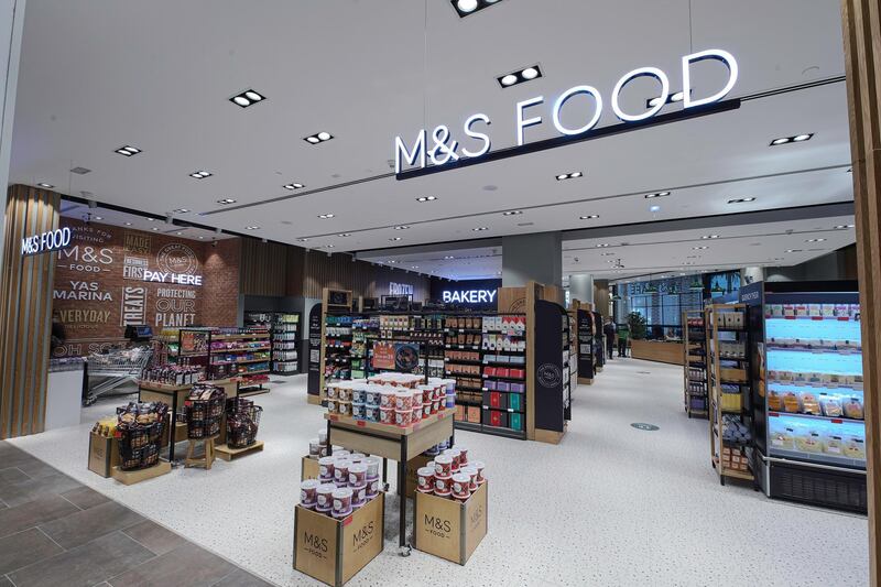 Customers can find popular Marks & Spencer ranges, including the vegan Plant Kitchen line.