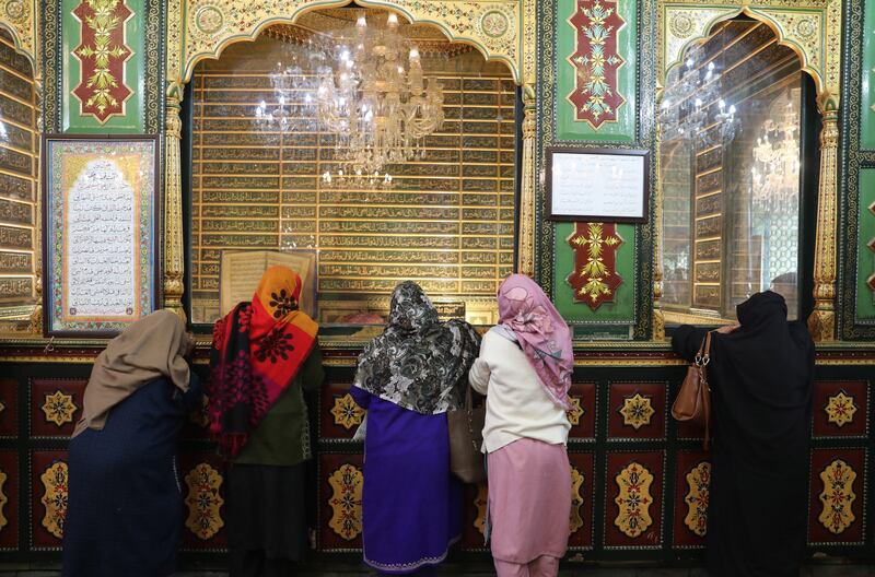 Kashmiri Muslim women pray on the first day Ramadan in Srinagar, India. EPA