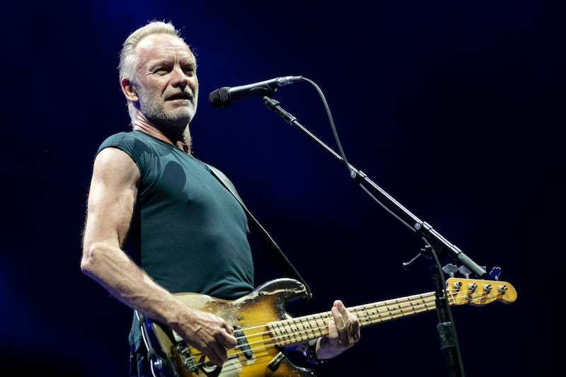 Sting wrote Every Breath You Take during a difficult period in his personal and professional life. AP