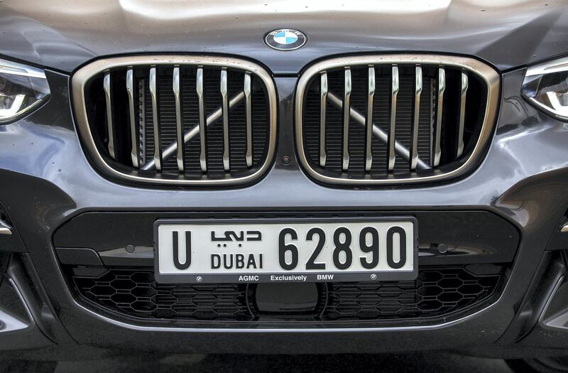 Dubai, December 17, 2017.  2018 BMW X3 M Series. shot at the Al Qudra area.
Victor Besa for The National.
Motoring
Reporter:  Adam Workman