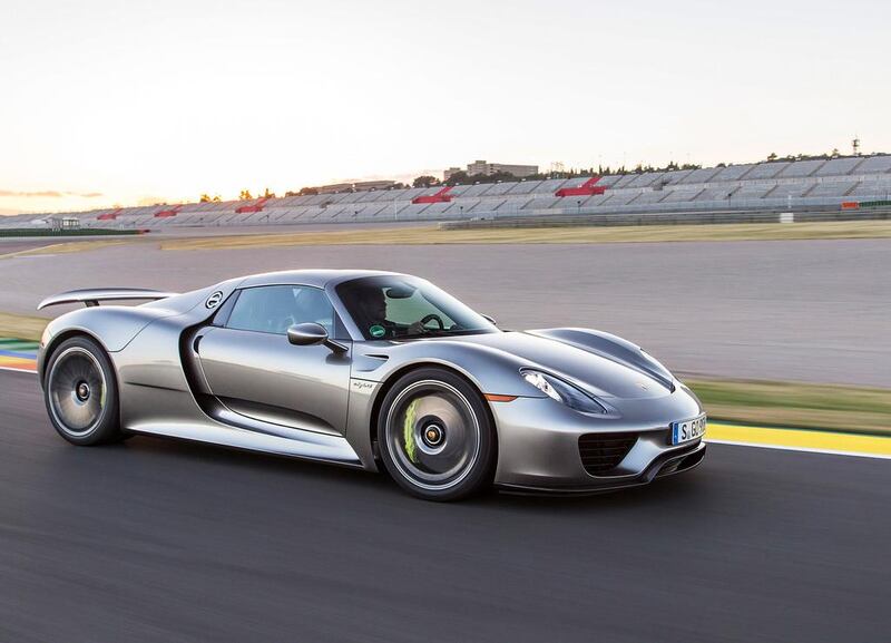 Hybrid technology gives cars such as Porsche’s 918 Spyder the kind of acceleration that petrolheads could once only dream about. Courtesy Bosch