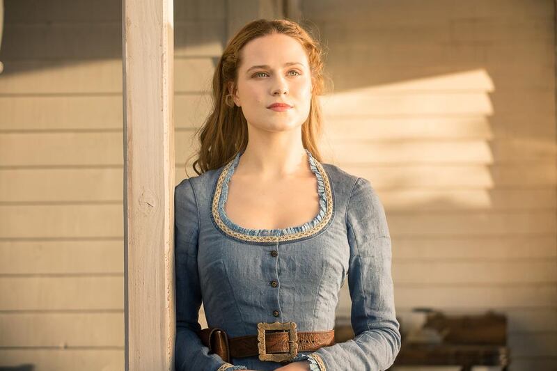 Evan Rachel Wood in Westworld. Courtesy HBO /  OSN  