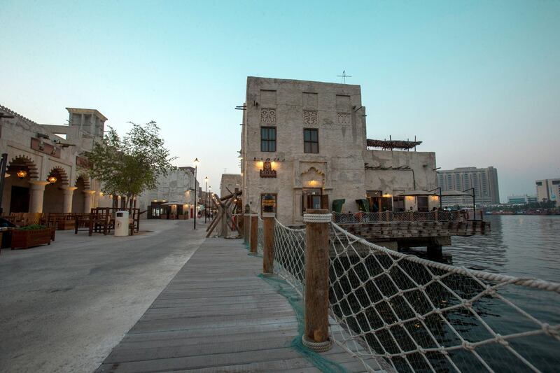 Mitra Indian Fusion Bistro is at Al Seef and offers views of the creek. Mitra
