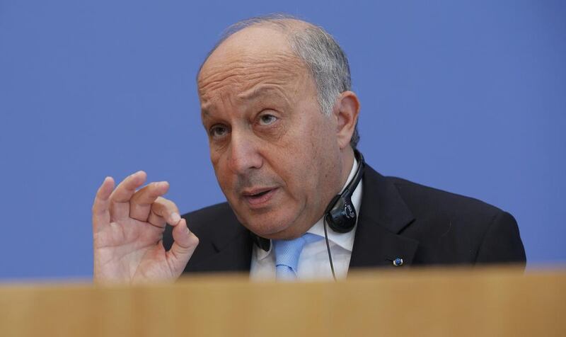 French foreign minister Laurent Fabius calls ISIL "Daesh cutthroats". Photo: Fabrizio Bensch / Reuters