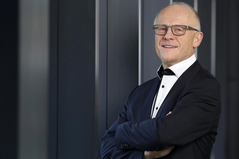 John Caudwell, billionaire and founder of Phones4U Ltd., poses for a photograph following a Bloomberg Television interview in London, U.K., on Wednesday, March 2, 2016. U.K. construction grew at its slowest pace in 10 months in February as customers put off projects and builders curtailed hiring in response to an uncertain outlook. Photographer: Luke MacGregor *** Local Caption *** John Caudwell