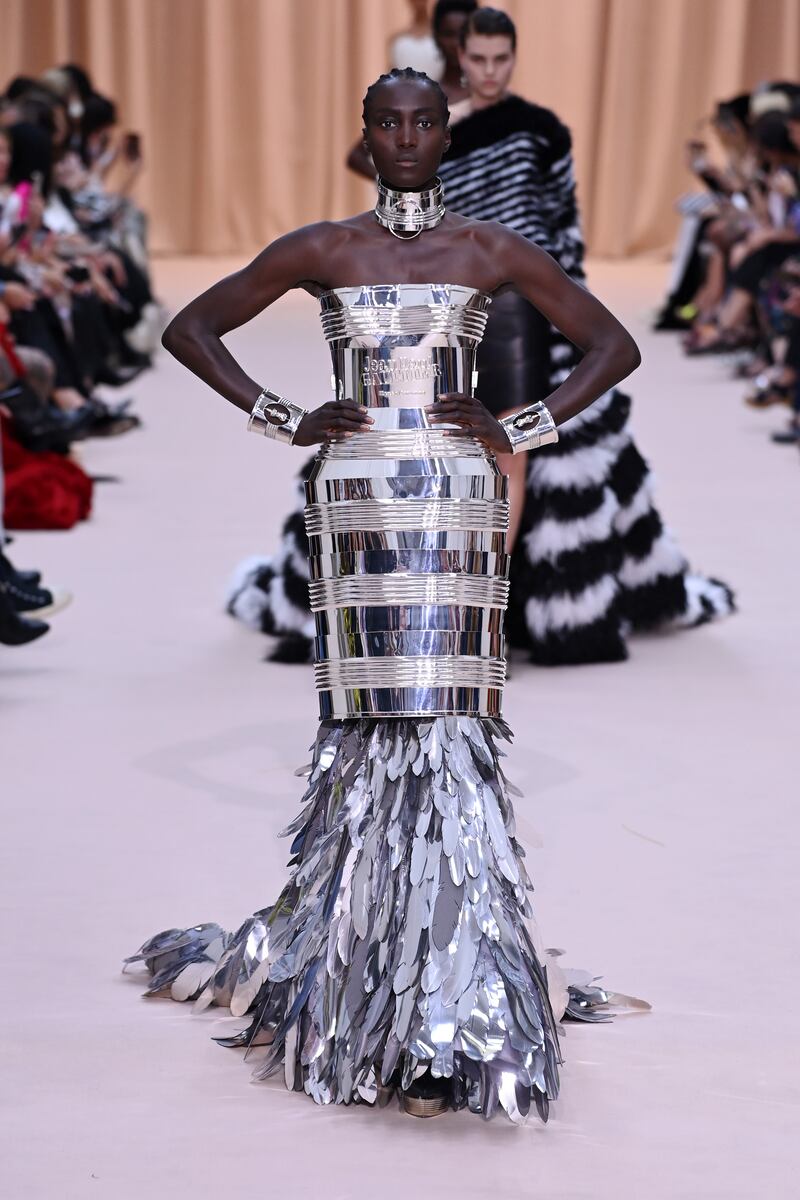 The Jean Paul Gaultier haute couture autumn/winter 2022-2023 show as part of Paris Fashion Week.