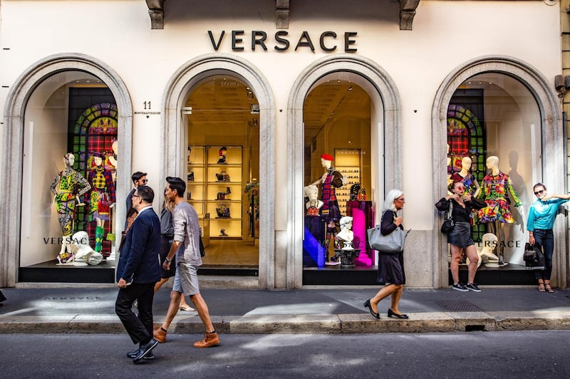 Versace owner expects supply chain disruptions to last half a year more