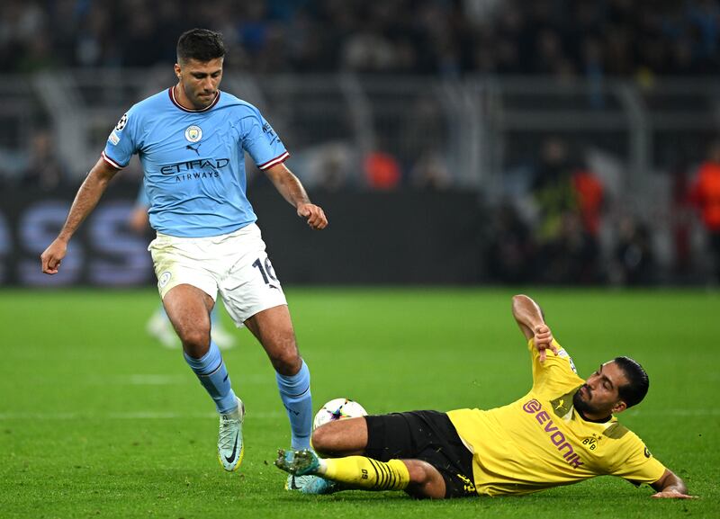 Rodri 5 – Joined Gundogan as a holding midfielder and though he kept the ball moving, he wasn’t as effective as usual. Getty