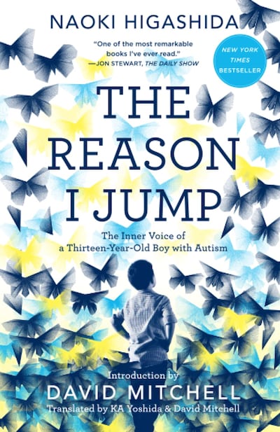'The Reason I Jump', by Naoki Higashida. Photo: Hodder and Stoughton Ltd